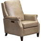 Billings Leather Made Usb Power Recliner - LOOMLAN - Olivia + Quinn - Club Chairs