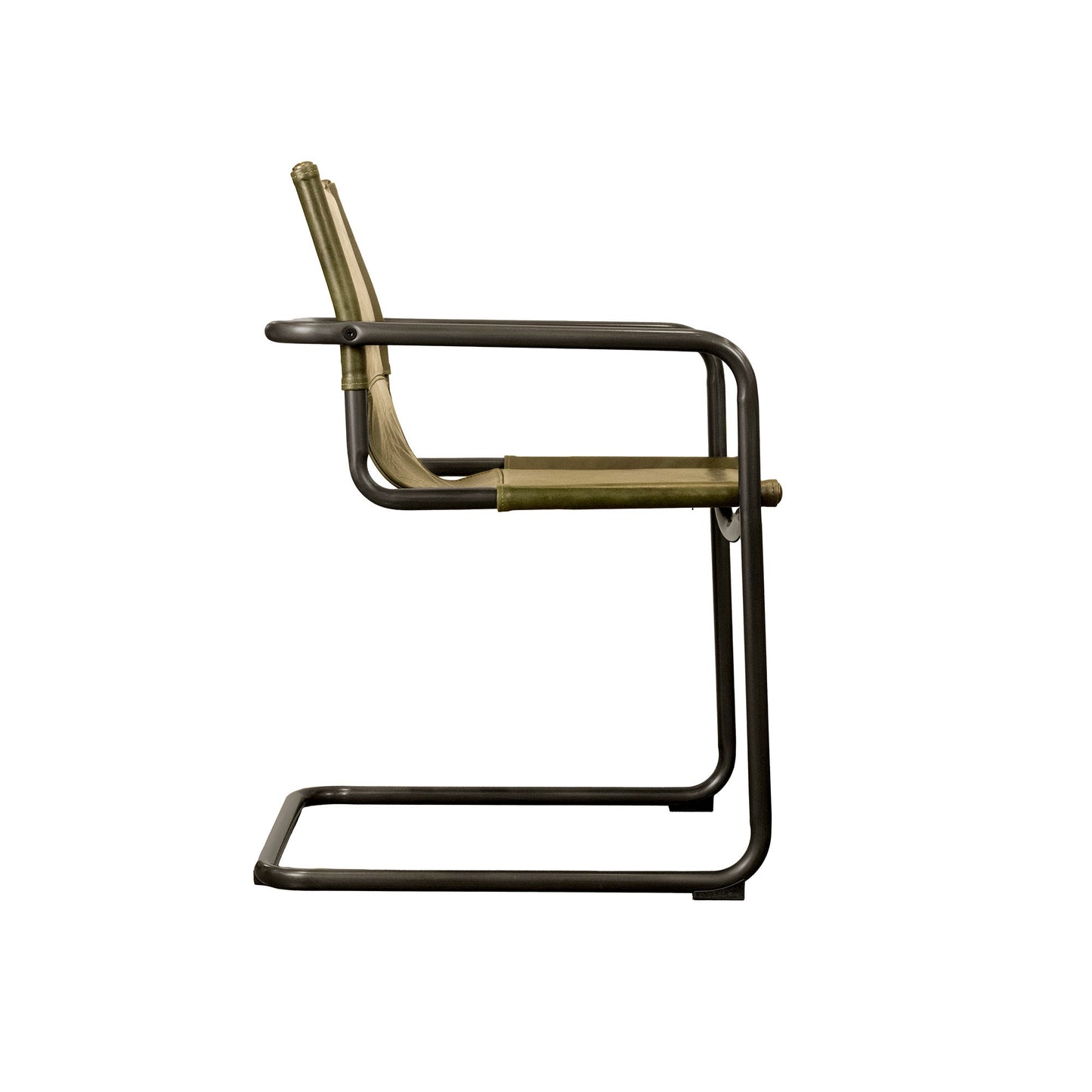 Billy Genuine Leather Dining Arm Chair