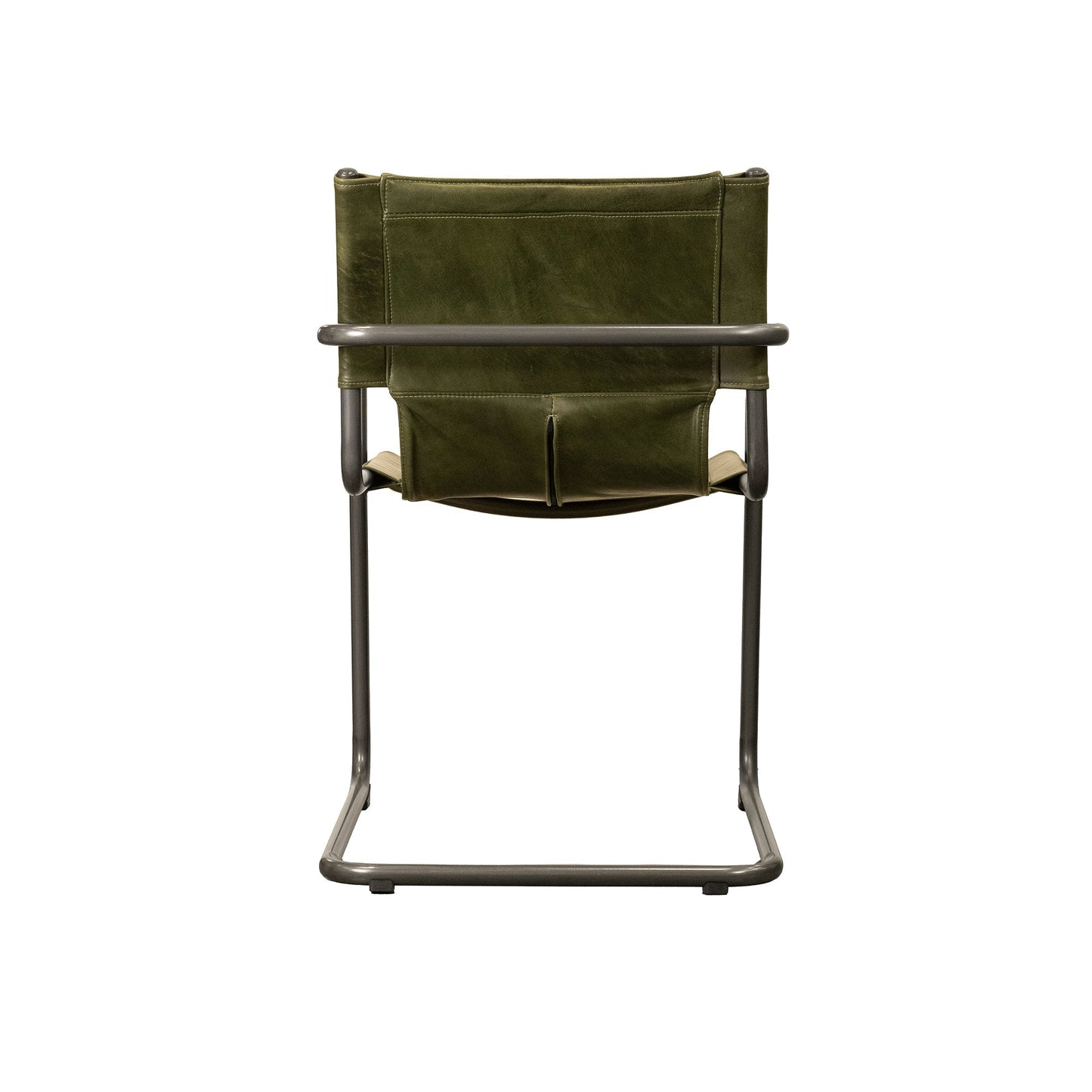 Billy Genuine Leather Dining Arm Chair