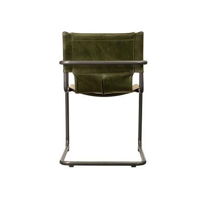 Billy Genuine Leather Dining Arm Chair