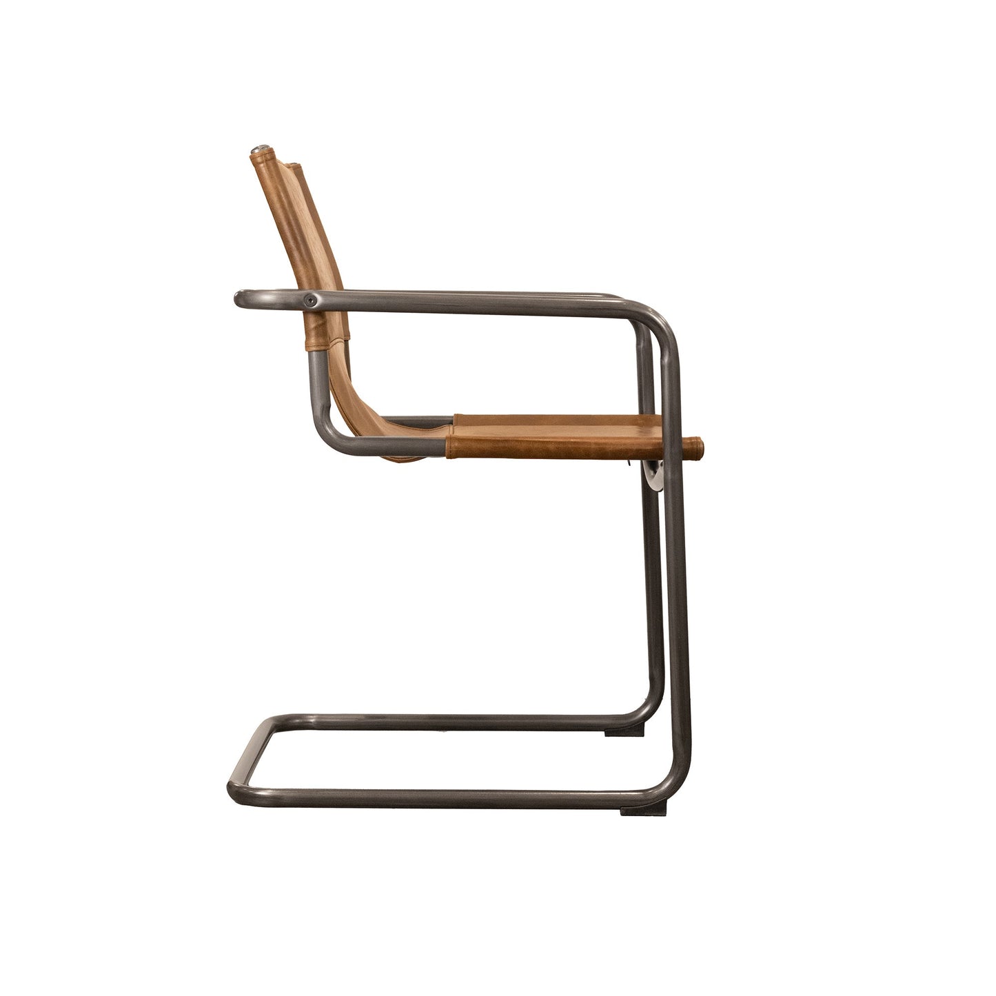 Billy Genuine Leather Dining Arm Chair