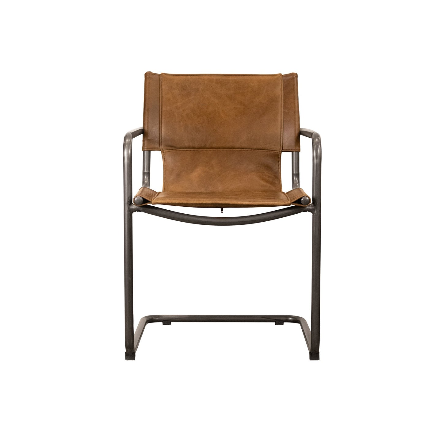 Billy Genuine Leather Dining Arm Chair
