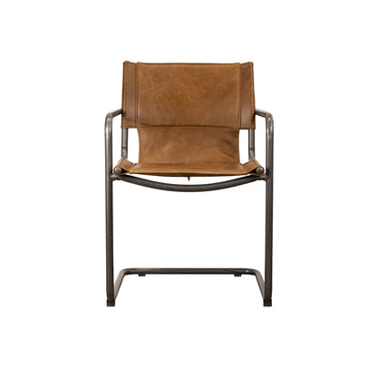 Billy Genuine Leather Dining Arm Chair