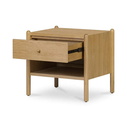 Billy Natural Oak Design Nightstand - LOOMLAN - Moe's Home - Nightstands
