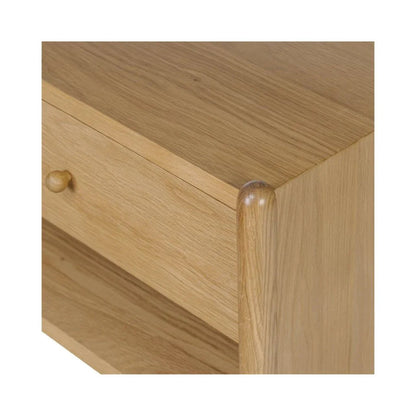 Billy Natural Oak Design Nightstand - LOOMLAN - Moe's Home - Nightstands