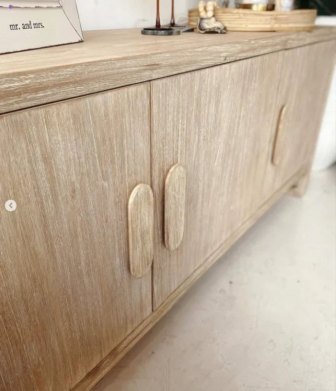 Bima Natural Wooden Sideboard