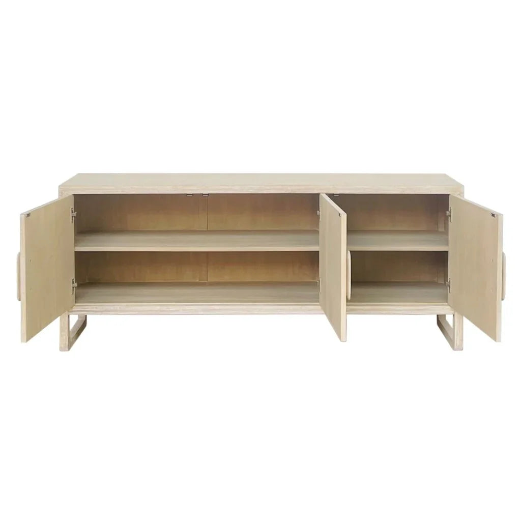 Bima Natural Wooden Sideboard - LOOMLAN - Artesia - Sideboards