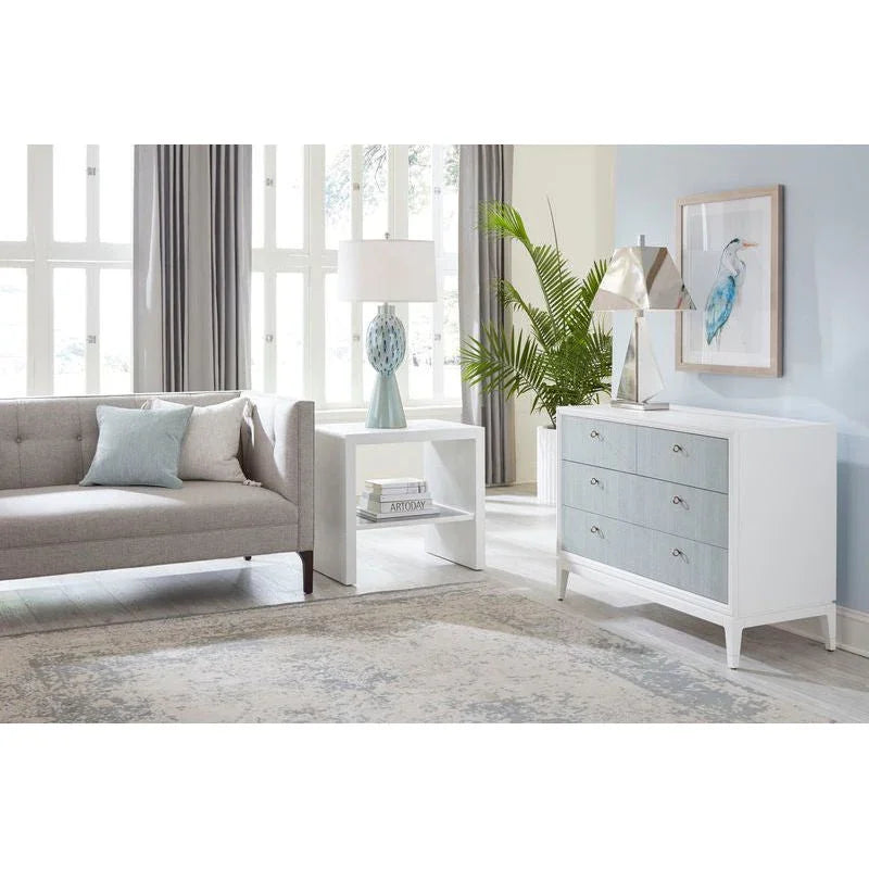 Bimini Abaca White Cabinet - LOOMLAN - Wildwood - Accent Cabinets
