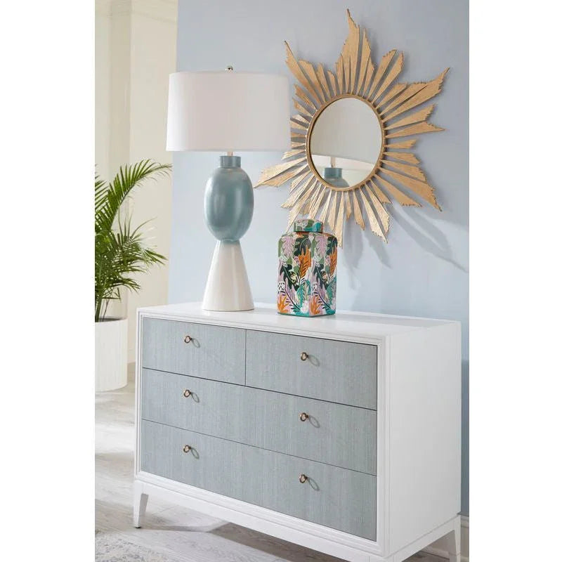 Bimini Abaca White Cabinet - LOOMLAN - Wildwood - Accent Cabinets