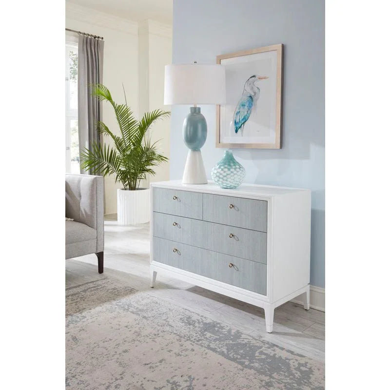 Bimini Abaca White Cabinet - LOOMLAN - Wildwood - Accent Cabinets