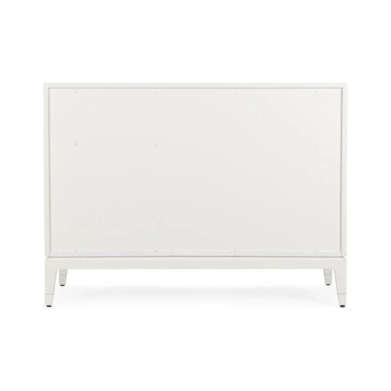 Bimini Abaca White Cabinet - LOOMLAN - Wildwood - Accent Cabinets