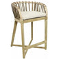 Binah Teak Counter Stool - LOOMLAN - Artesia - Counter Stools