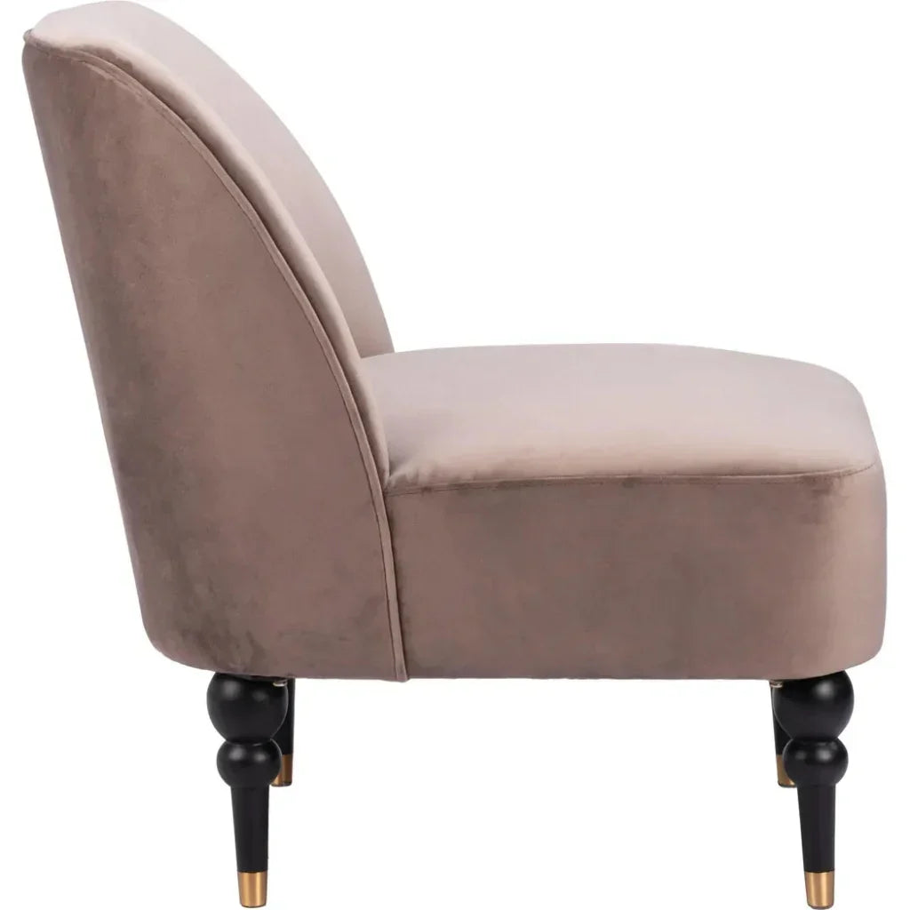 Bintulu Accent Chair Taupe - LOOMLAN - Zuo Modern - Accent Chairs