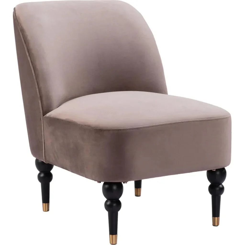 Bintulu Accent Chair Taupe - LOOMLAN - Zuo Modern - Accent Chairs