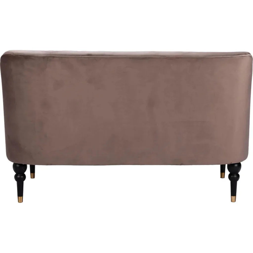 Bintulu Loveseat Taupe - LOOMLAN - Zuo Modern - Sofas & Loveseats