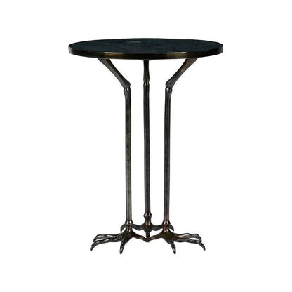 Bird Foot Leg Designed Round Side Table - LOOMLAN - Chelsea House - Side Tables