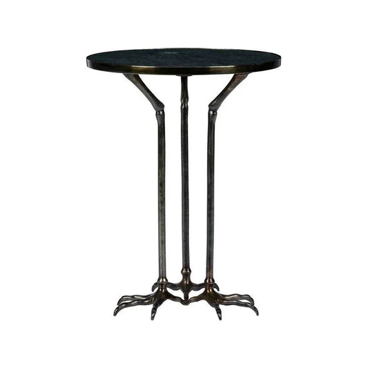 Bird Foot Leg Designed Round Side Table - LOOMLAN - Chelsea House - Side Tables