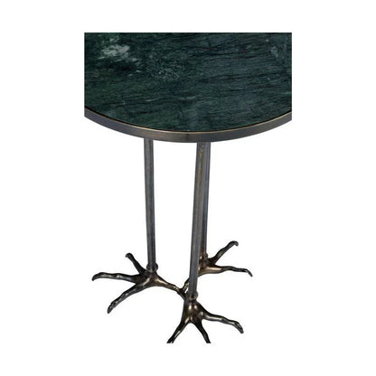 Bird Foot Leg Designed Round Side Table - LOOMLAN - Chelsea House - Side Tables