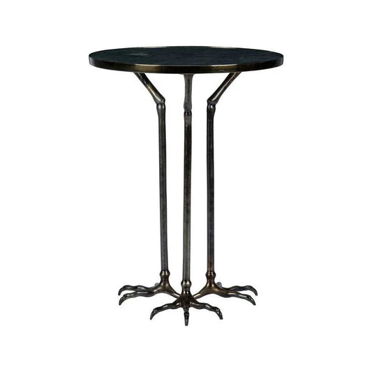 Bird Foot Leg Designed Round Side Table - LOOMLAN - Chelsea House - Side Tables
