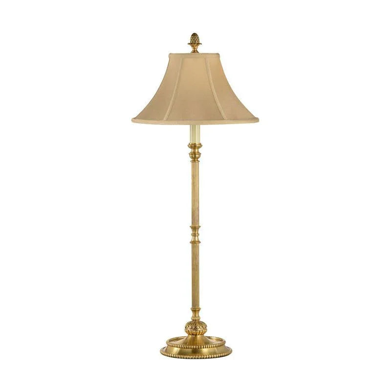 Birnen Buffet Brass Gold Accent Décor Table Lamp - LOOMLAN - Chelsea House - Table Lamps