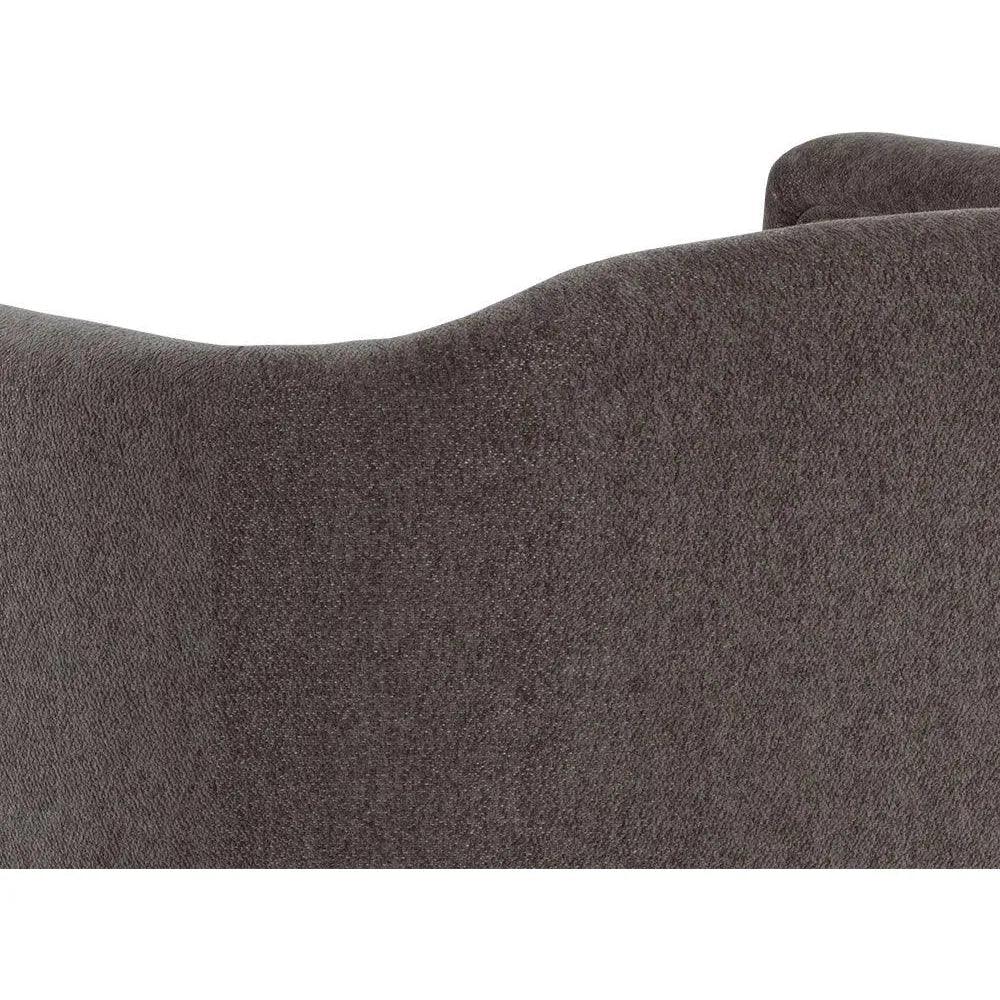 Birrit Fabric Swivel Armchair - LOOMLAN - SUNPAN - Club Chairs