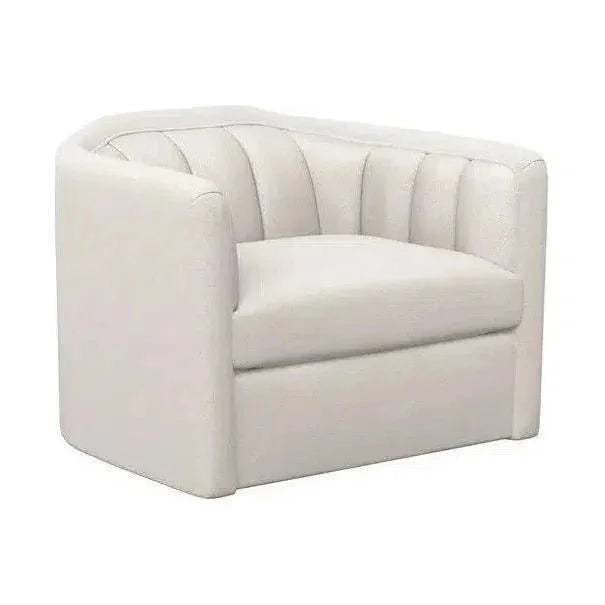 Birrit Fabric Swivel Armchair - LOOMLAN - SUNPAN - Club Chairs