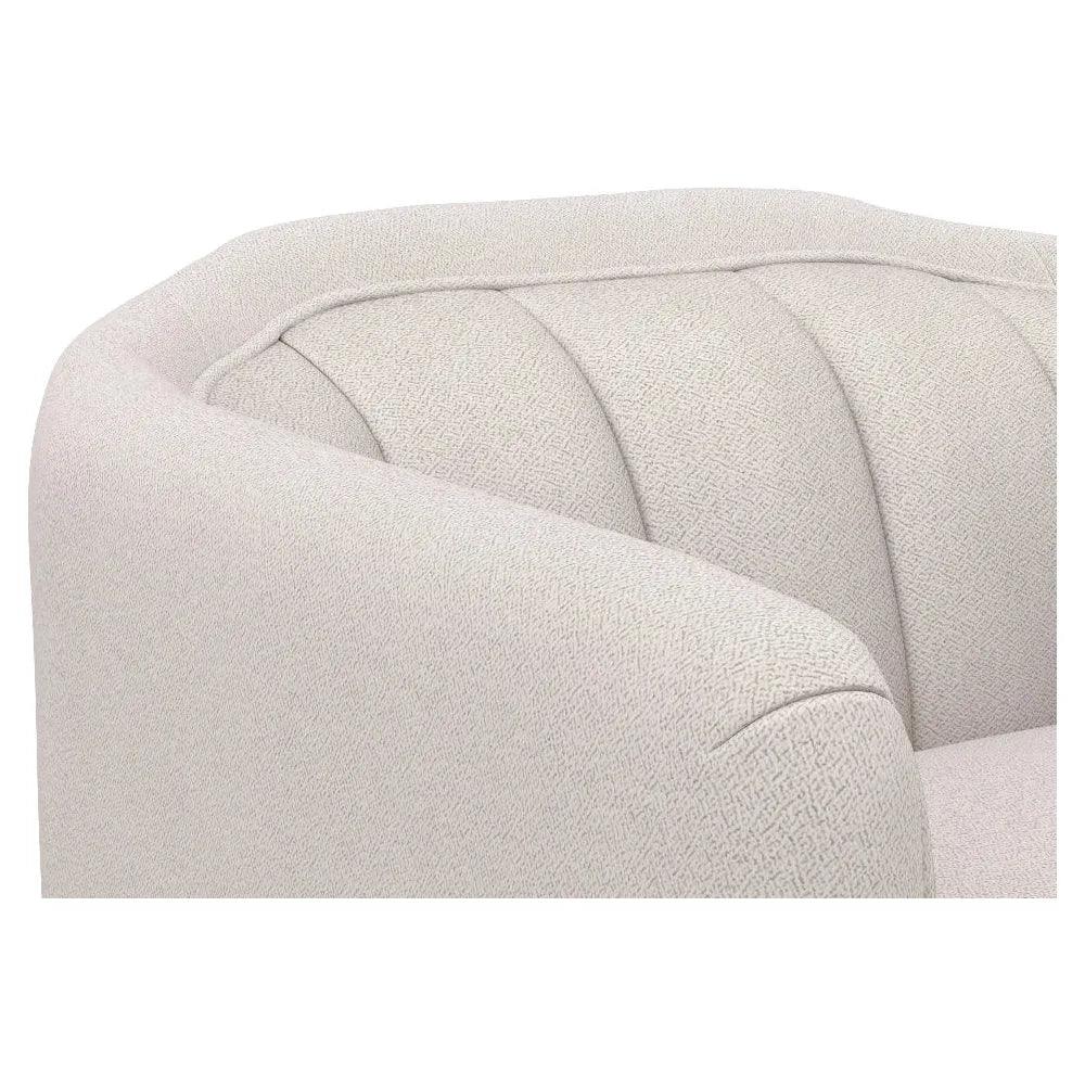 Birrit Fabric Swivel Armchair - LOOMLAN - SUNPAN - Club Chairs