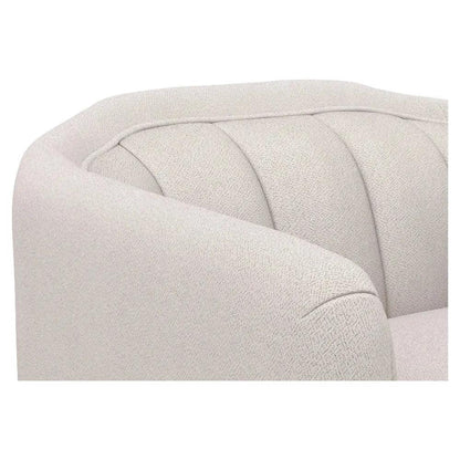 Birrit Fabric Swivel Armchair - LOOMLAN - SUNPAN - Club Chairs