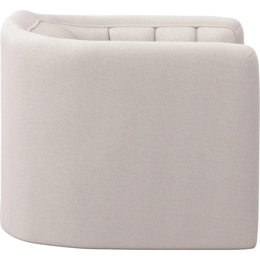 Birrit Fabric Swivel Armchair - LOOMLAN - SUNPAN - Club Chairs