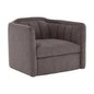 Birrit Fabric Swivel Armchair - LOOMLAN - SUNPAN - Club Chairs