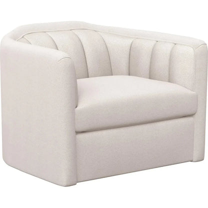 Birrit Fabric Swivel Armchair - LOOMLAN - SUNPAN - Club Chairs