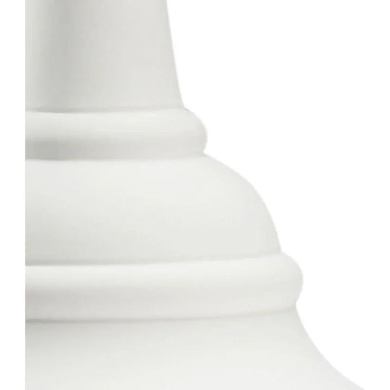 Bisque White Ceramic Urn - LOOMLAN - Chelsea House - Vases & Jars