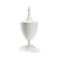 Bisque White Ceramic Urn - LOOMLAN - Chelsea House - Vases & Jars