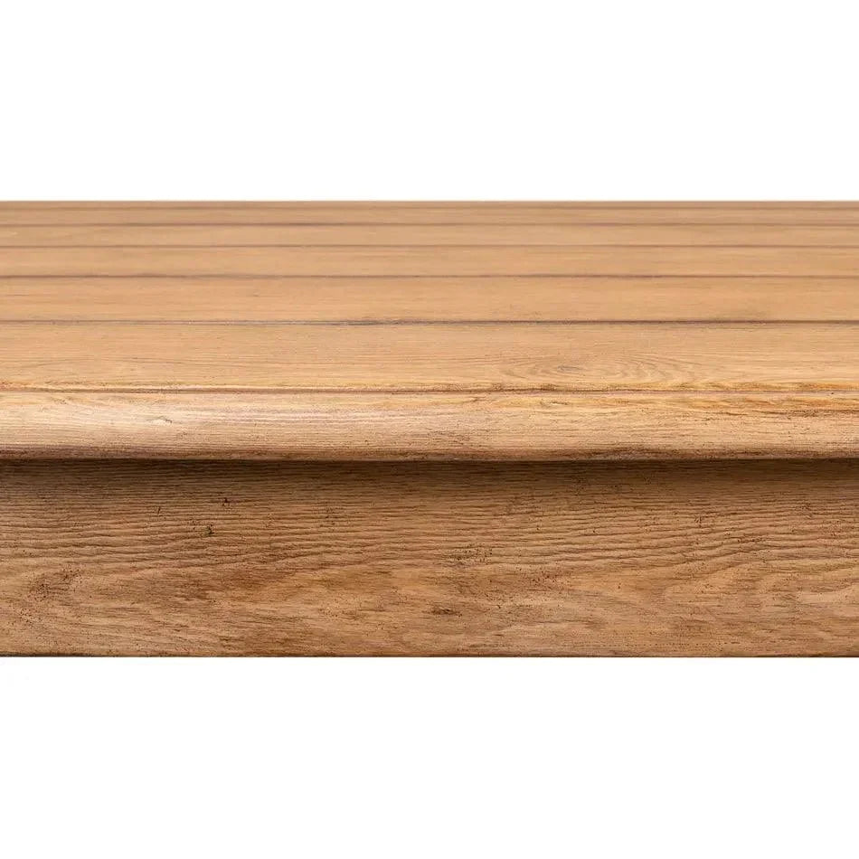 Bixby Rectangular Dining Table Seats 8 People-Dining Tables-Sarreid-LOOMLAN