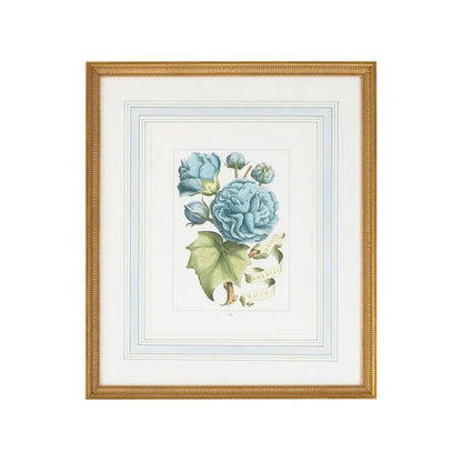 Bl Floral Gold Framed Artwork-Framed Wall Art-Chelsea House-Floral B-LOOMLAN