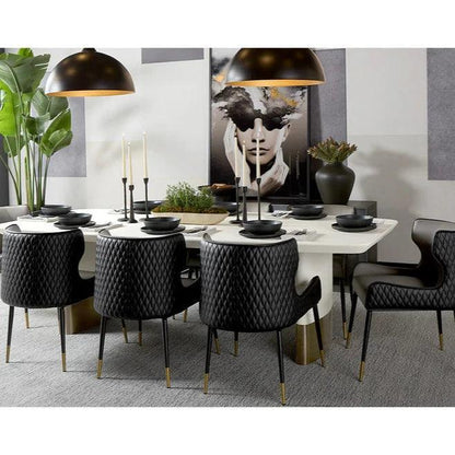 Black Frame Luxe Wall Art-Framed Wall Art-SUNPAN-LOOMLAN