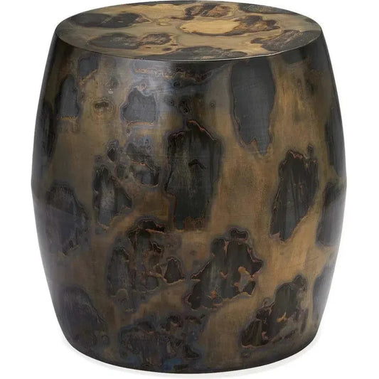 Black Iron Sheet Realm Mid Century Side Table - LOOMLAN - Jamie Young - Side Tables