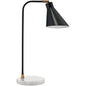 Black Marble Iron Chronicle Task Lamp - LOOMLAN - Jamie Young - Table Lamps