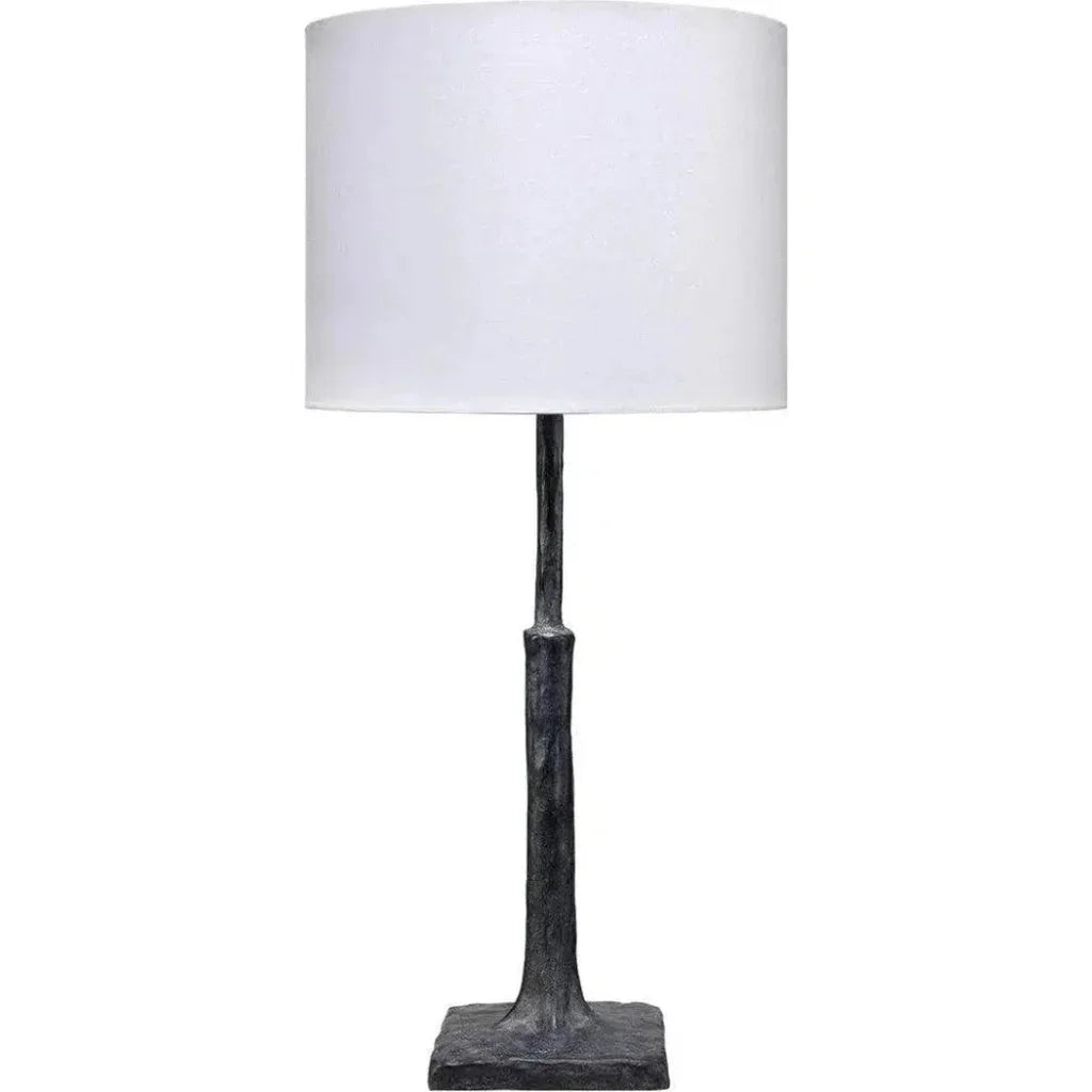Black Polyresin Humble Table Lamp - LOOMLAN - Jamie Young - Table Lamps