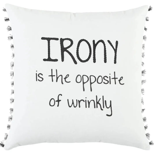 Black Saba Words Fun Decorative Throw Pillows Dawn Fill - LOOMLAN - LOOMLAN - Throw Pillows