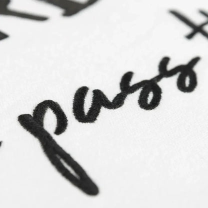 Black Sean Words Decorative Couch Pillows Down Insert - LOOMLAN - LOOMLAN - Throw Pillows