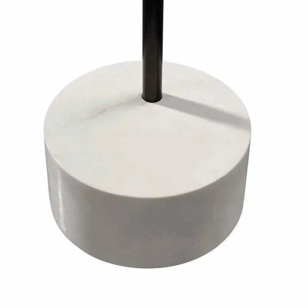 Black and White Marble Scatter Accent Table - LOOMLAN - Bassett Mirror - Side Tables