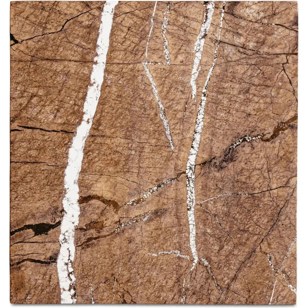 Blair Marble Square Accent Table - LOOMLAN - Moe's Home - Side Tables