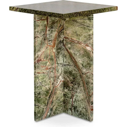 Blair Marble Square Accent Table - LOOMLAN - Moe's Home - Side Tables