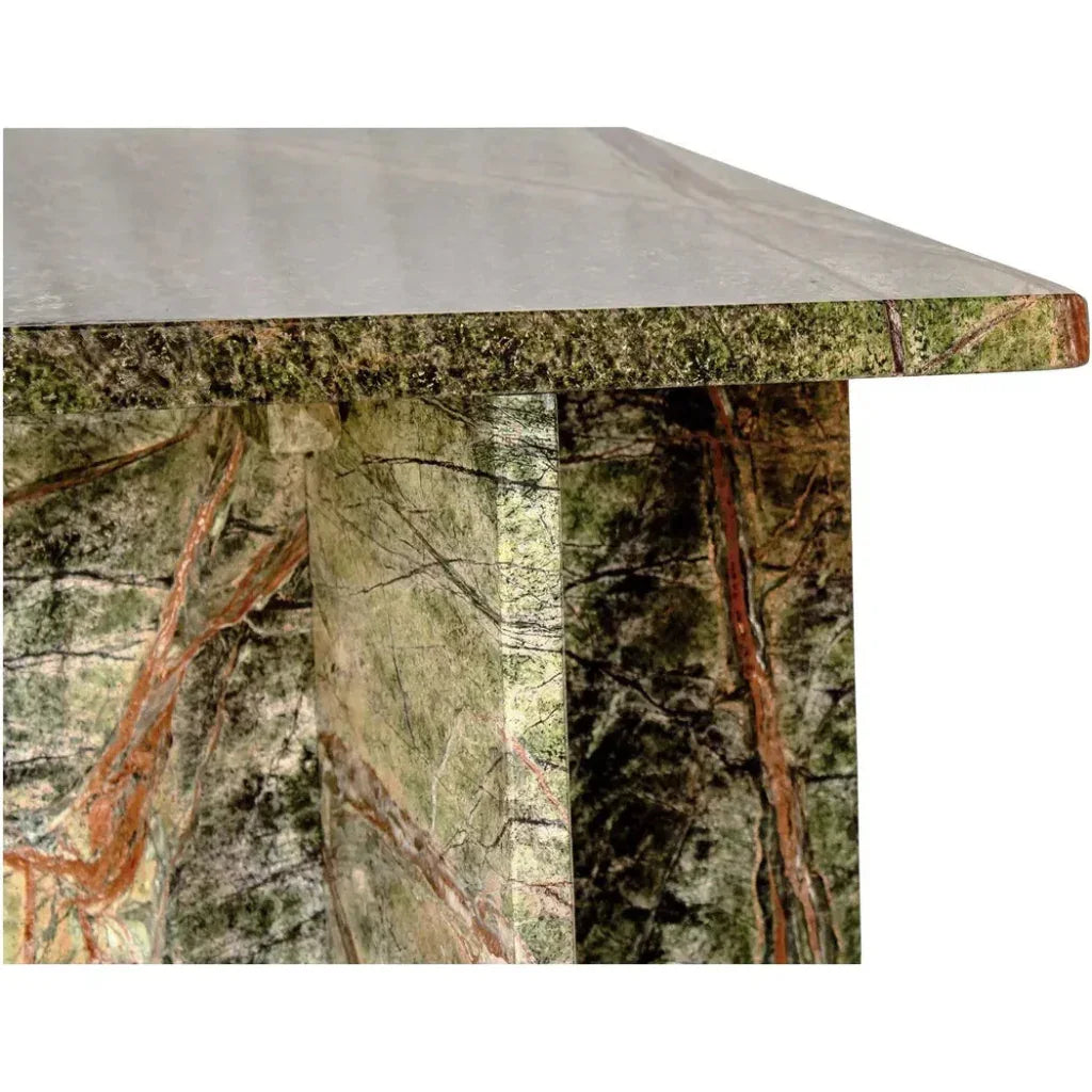 Blair Marble Square Accent Table - LOOMLAN - Moe's Home - Side Tables