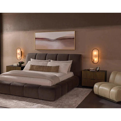 Blaise Swivel Lounge Chair Luxurious Sahara Leather - LOOMLAN - SUNPAN - Club Chairs