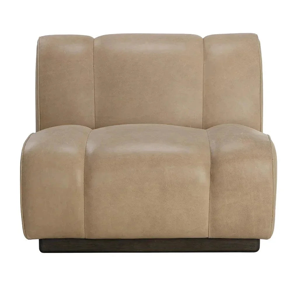 Blaise Swivel Lounge Chair Luxurious Sahara Leather - LOOMLAN - SUNPAN - Club Chairs