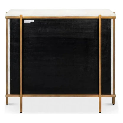 Blakely 2 Door Accent Cabinet Osprey White - LOOMLAN - Sarreid - Accent Cabinets