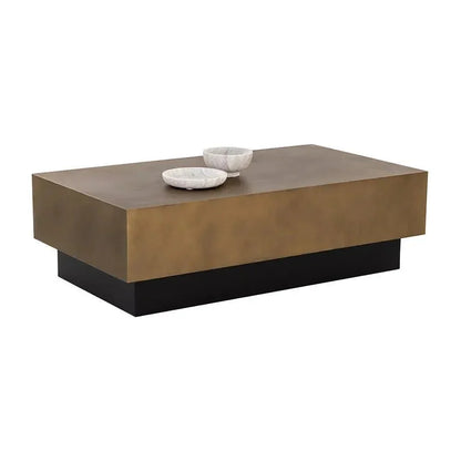 Blakely Iron Rectangular Coffee Table - LOOMLAN - SUNPAN - Coffee Tables