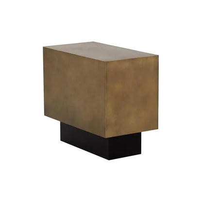 Blakely Iron Rectangular Side Table - LOOMLAN - SUNPAN - Side Tables